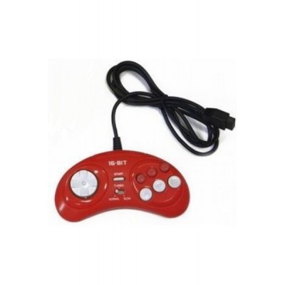 16 bit Джойстик Turbo (JS-165) (красный)